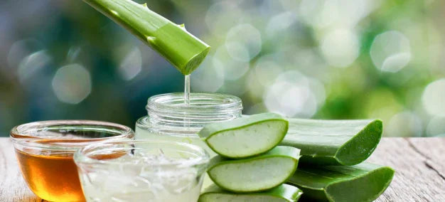 benefits of aloe vera gel on face