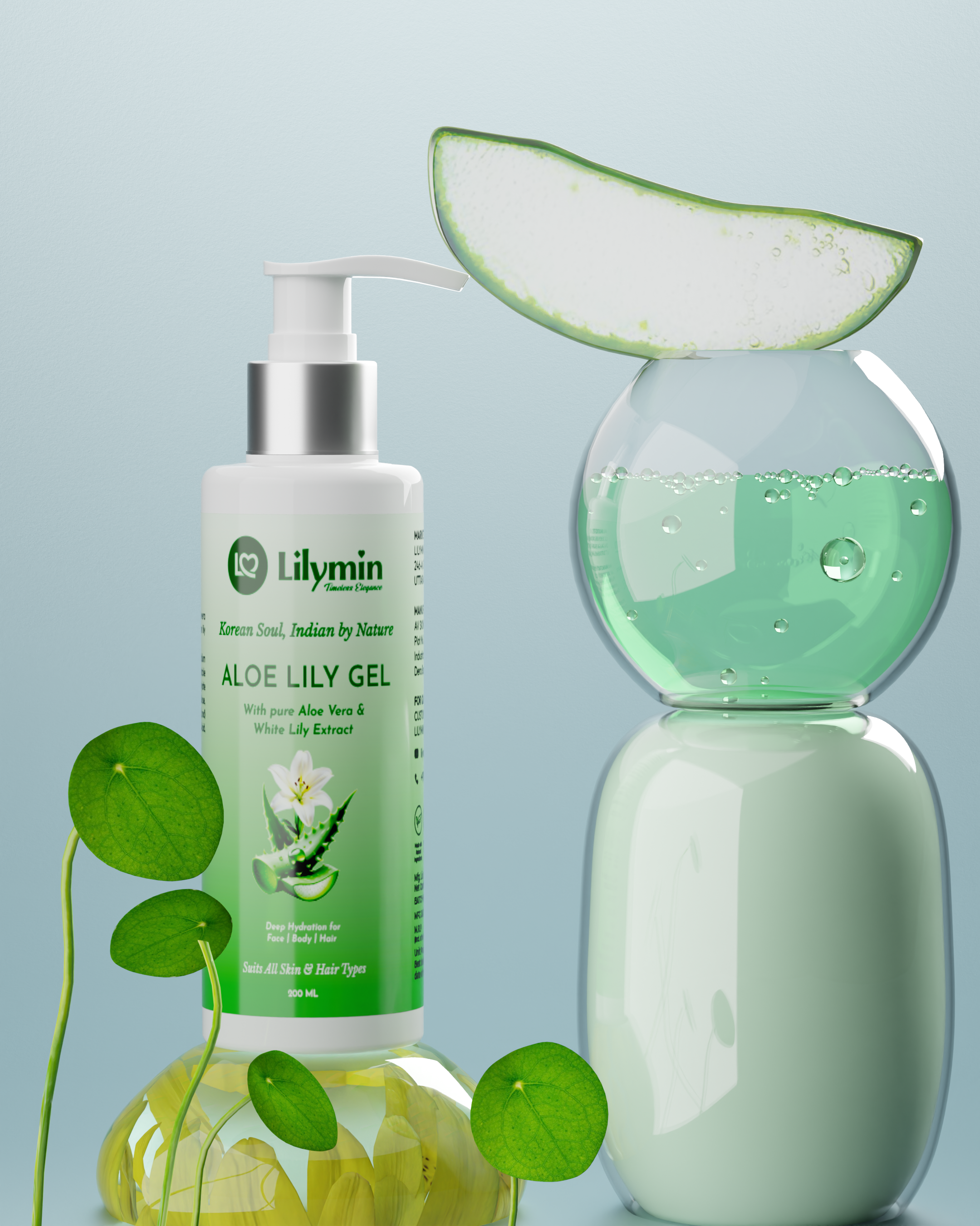 Lilymin Aloe Lily Gel 200ML
