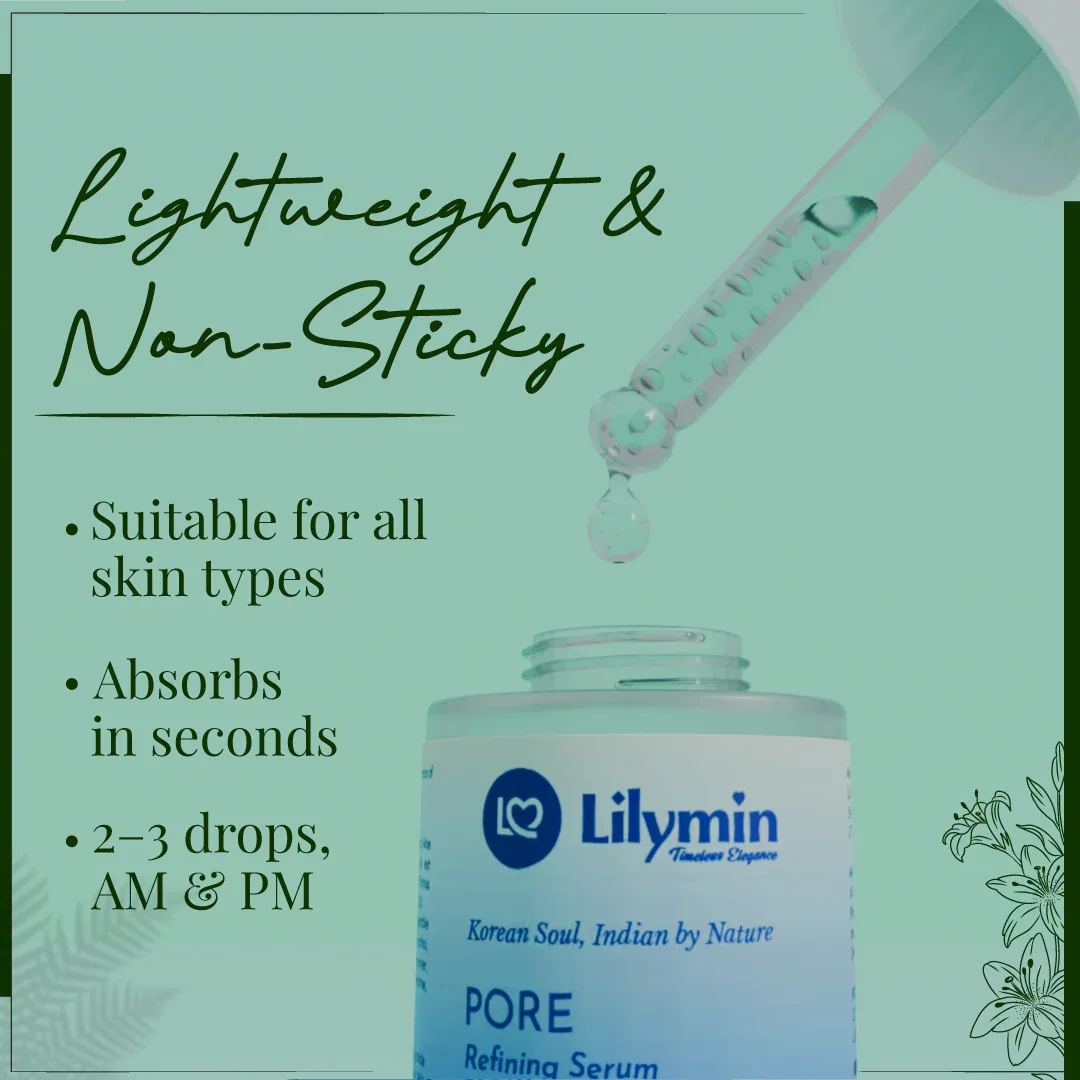 Pore Refining Serum with 10% NIACINAMIDE 30ML - Lilymin
