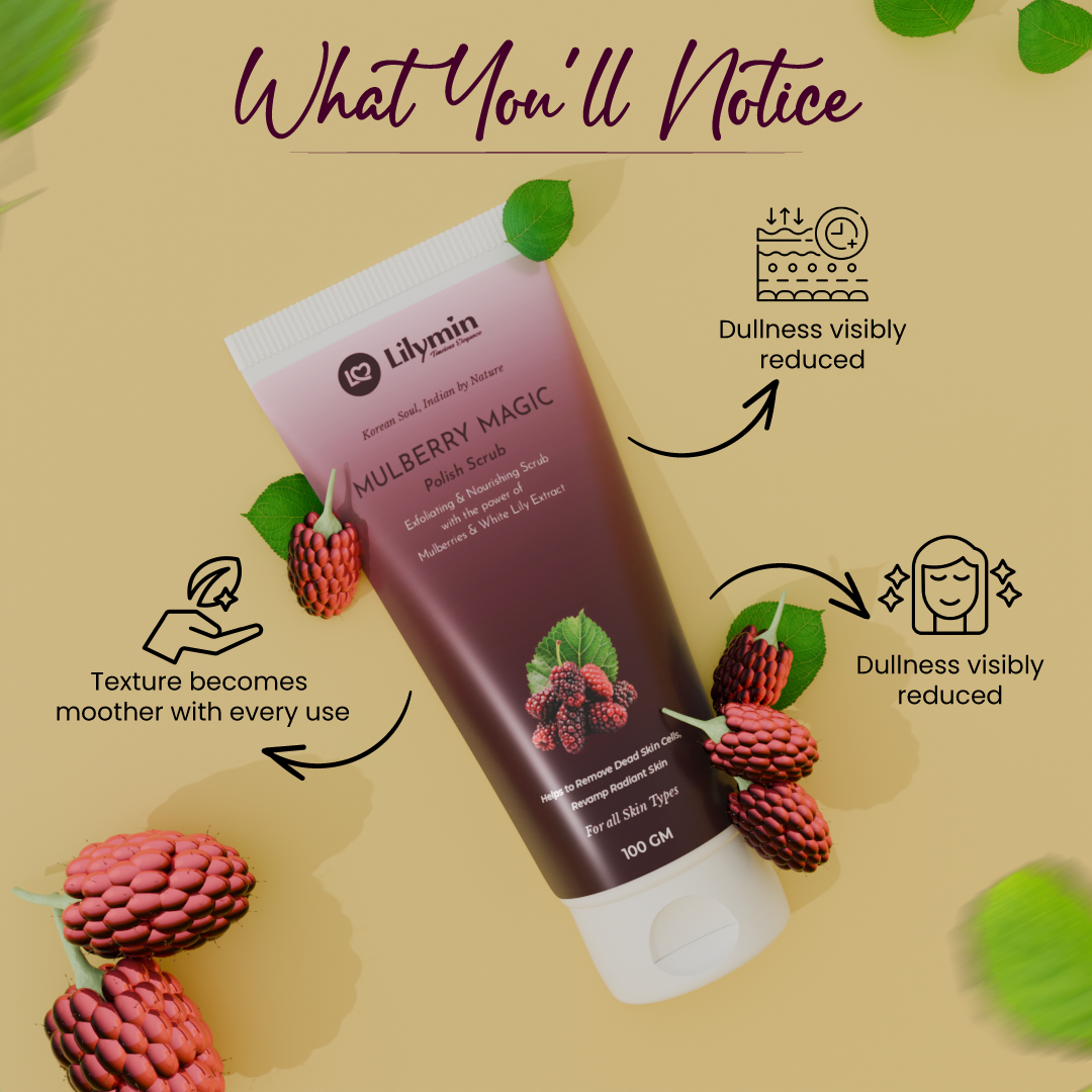 MULBERRY MAGIC Polish Scrub - Lilymin