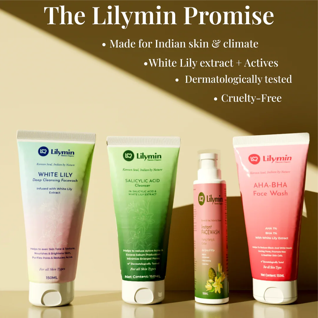 Lilymin 1%AHA 1%BHA Facewash 150ML - Lilymin