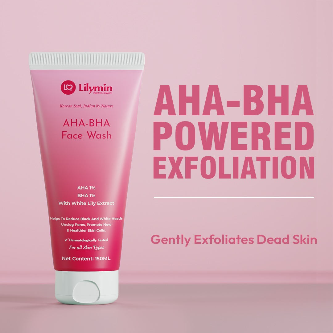 AHA BHA Face Wash for Deep Pore Cleansing 150 ml