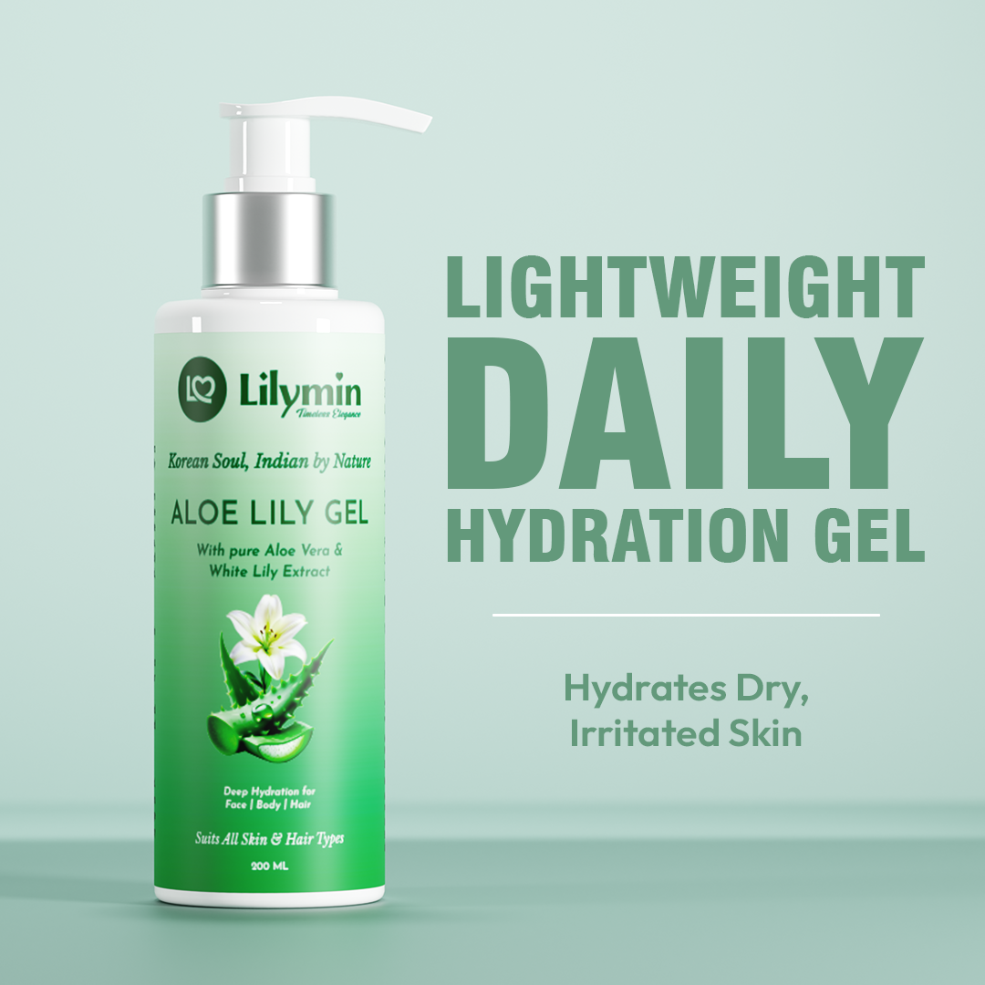 Aloe Lily Gel for Skin Hydration & Glow, 200 ml