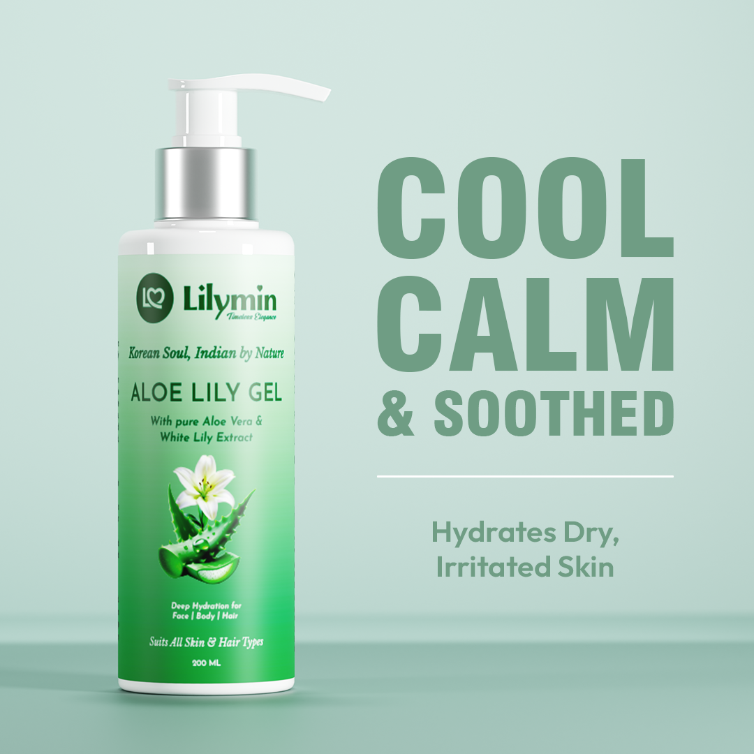 Aloe Lily Gel for Skin Hydration & Glow, 200 ml