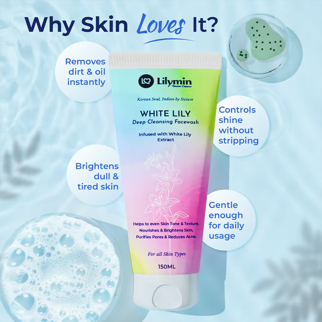 white lily skin care White Lily Deep Cleansing Facewash 150ml