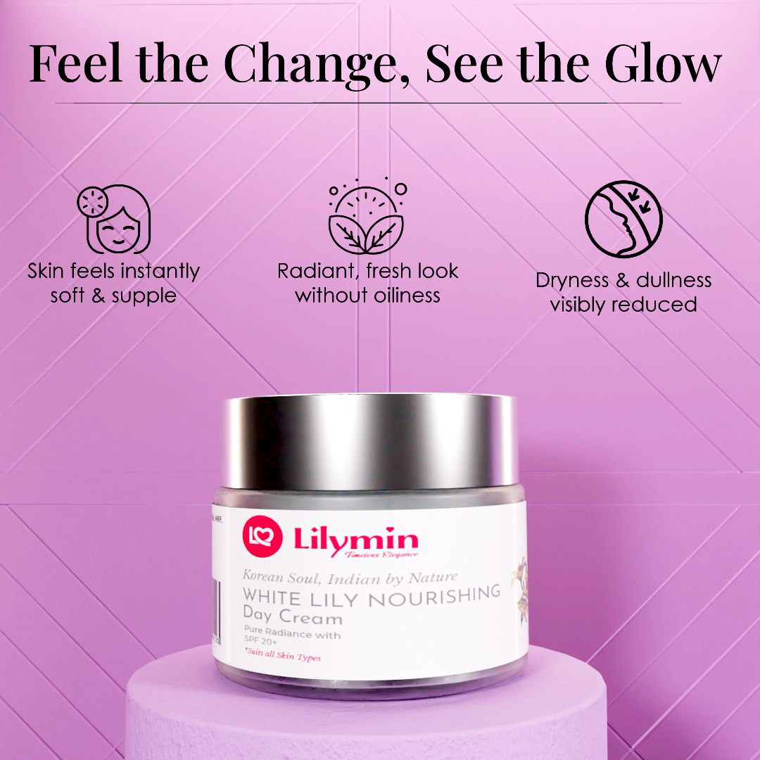 White lily NOURISHING Day cream 50GM - Lilymin