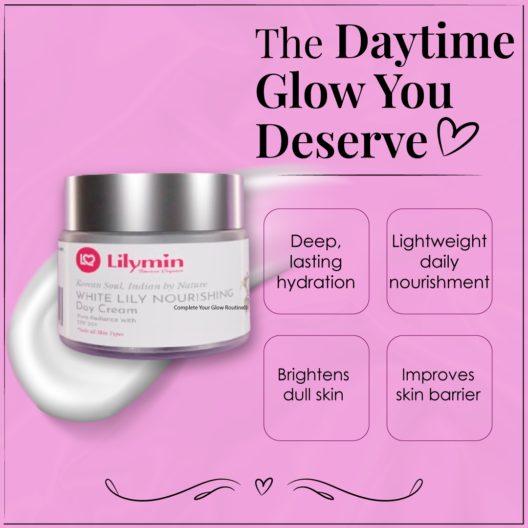 White lily NOURISHING Day cream 50GM - Lilymin