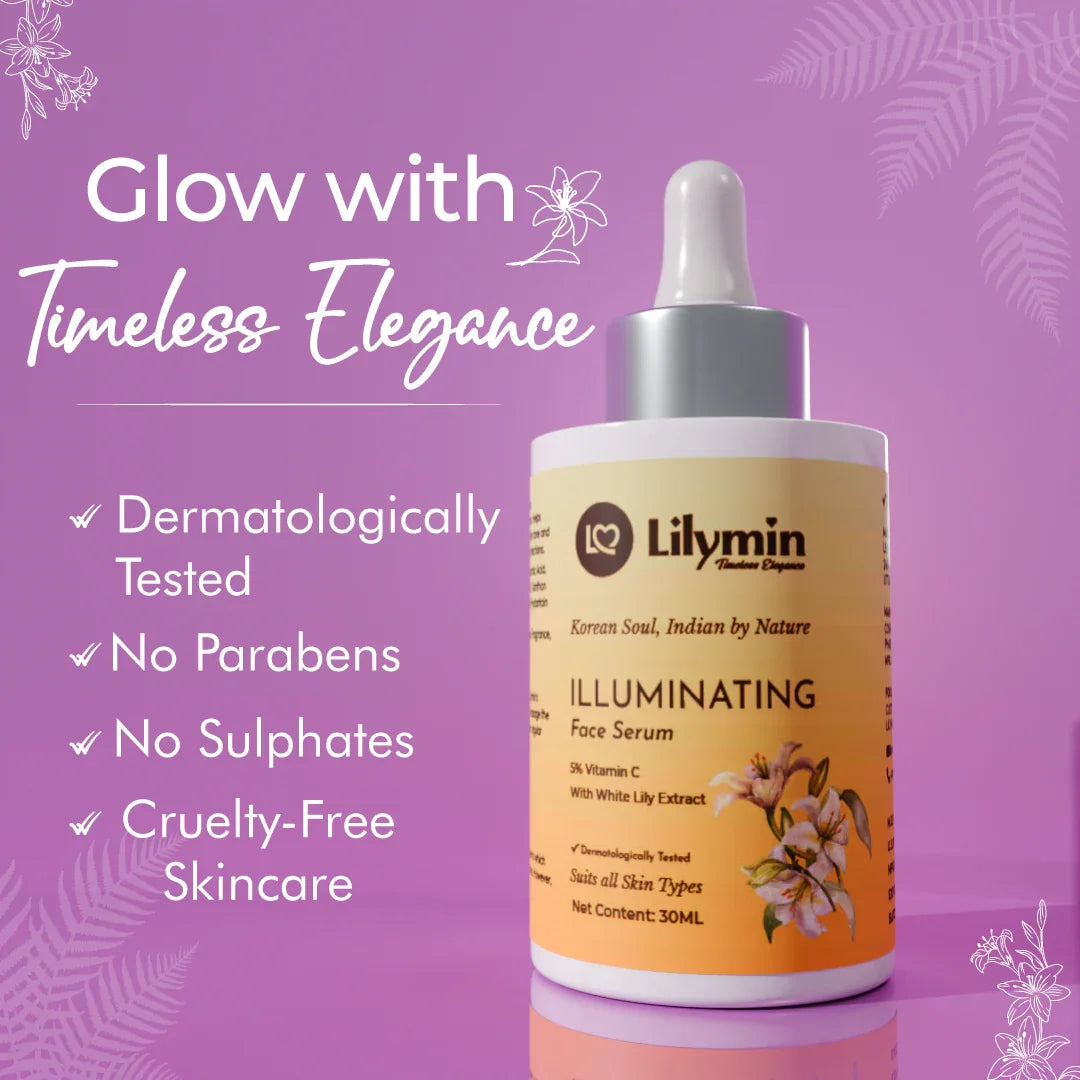 ILLUMINATING Face Serum with 5% Vitamin C 30ML - Lilymin