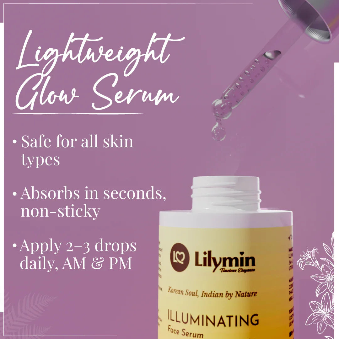 ILLUMINATING Face Serum with 5% Vitamin C 30ML - Lilymin