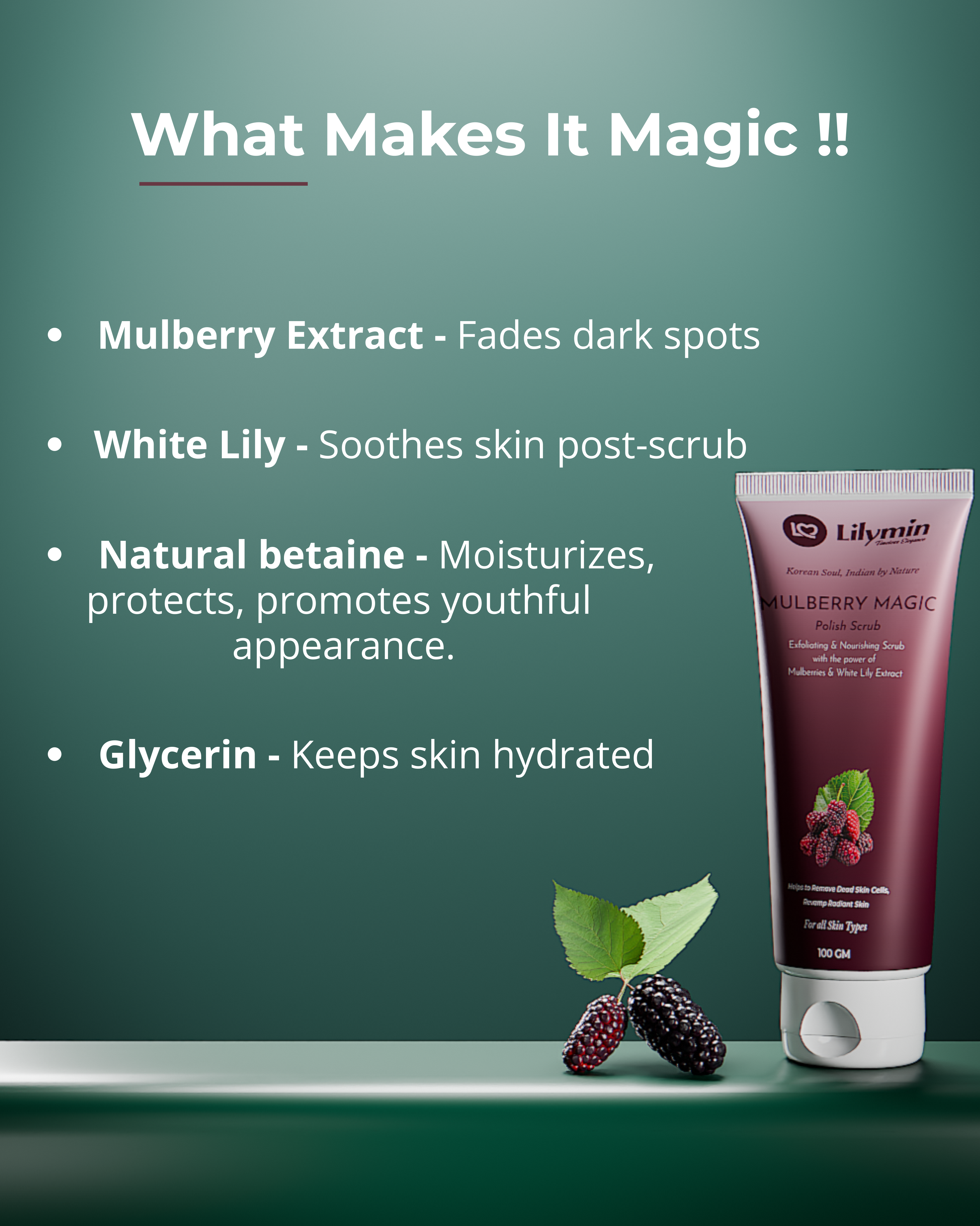 MULBERRY MAGIC Polish Scrub