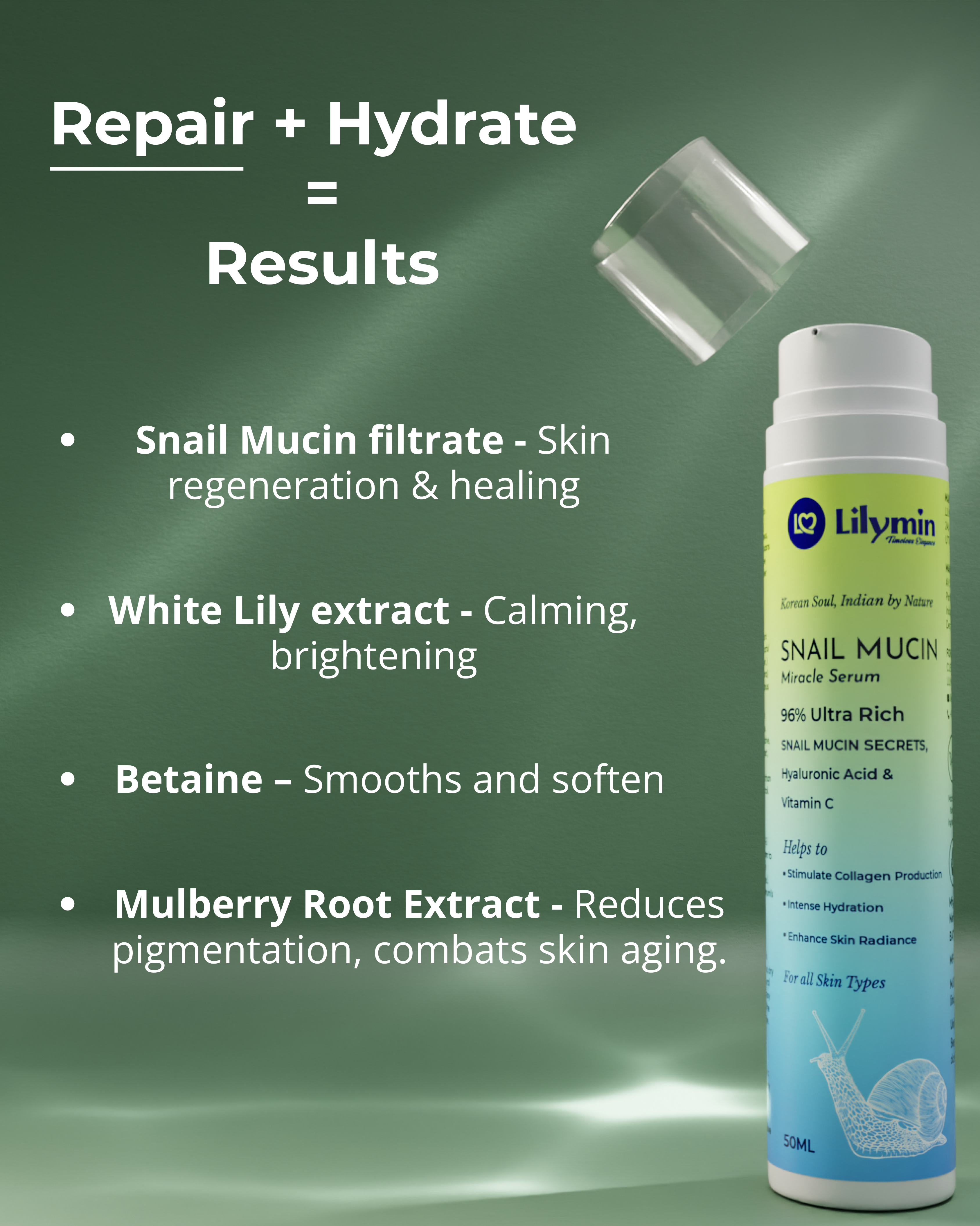 Snail Mucin miracle Serum 50ML
