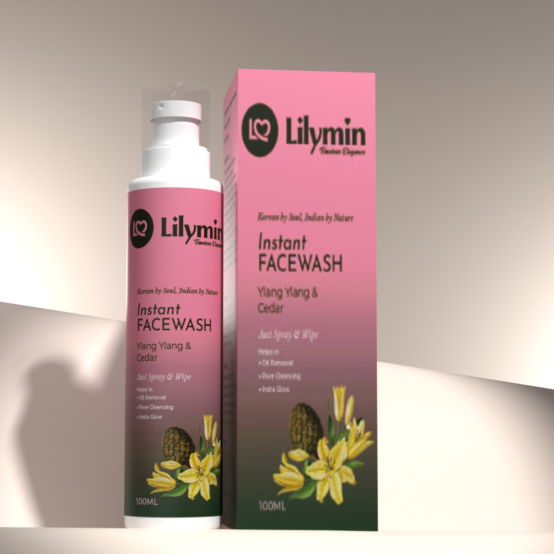 Instant Facewash with Ylang Ylang & Cedar 100ML