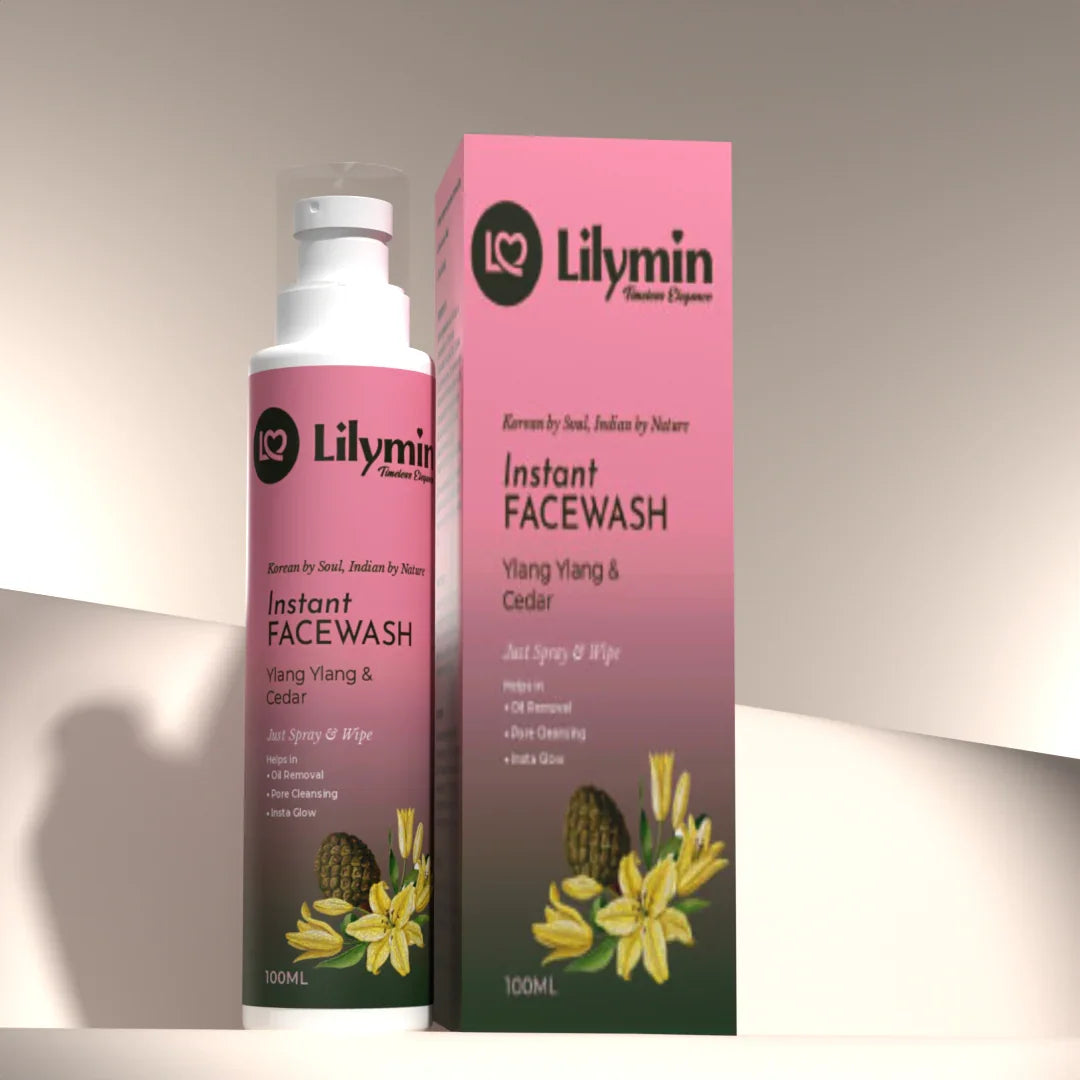 Instant Facewash with Ylang Ylang & Cedar 100ML - Lilymin