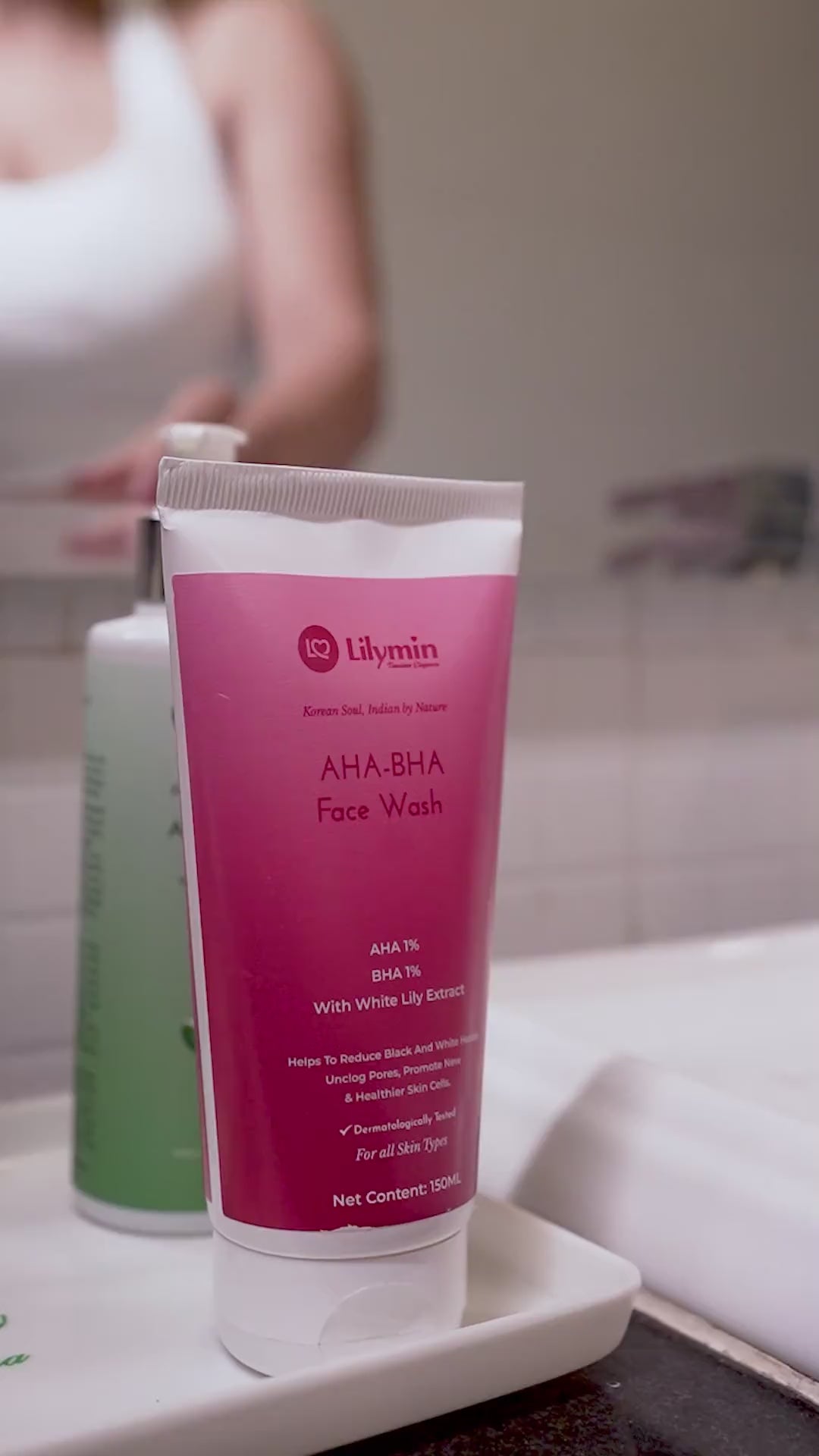 Load video: AHA, BHA Facewash