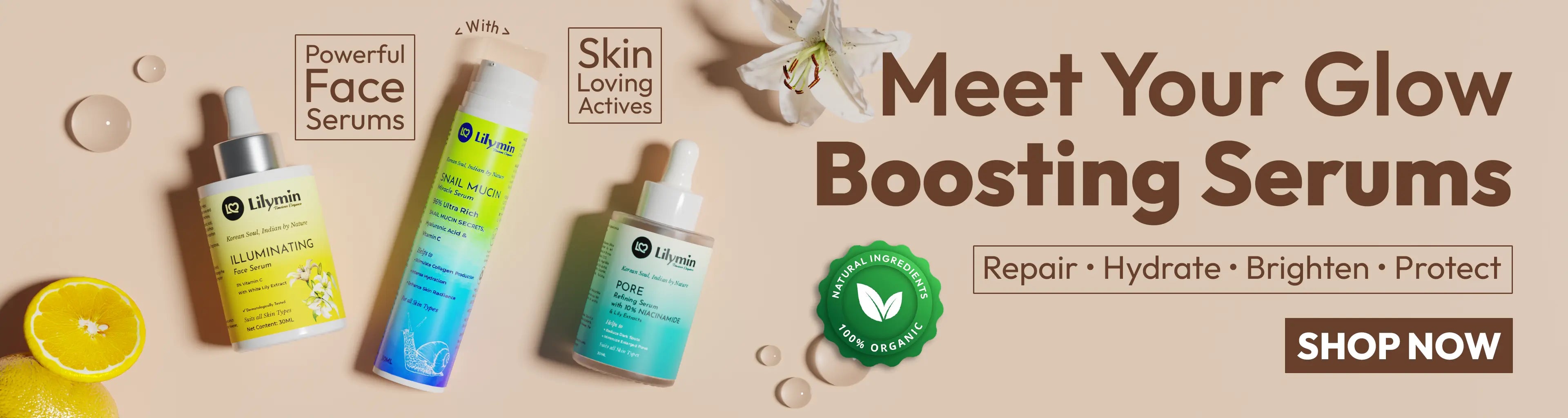 face serums banner 