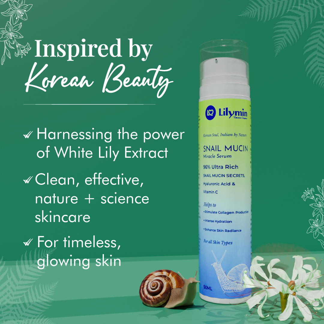 Snail Mucin miracle Serum 50ML - Lilymin