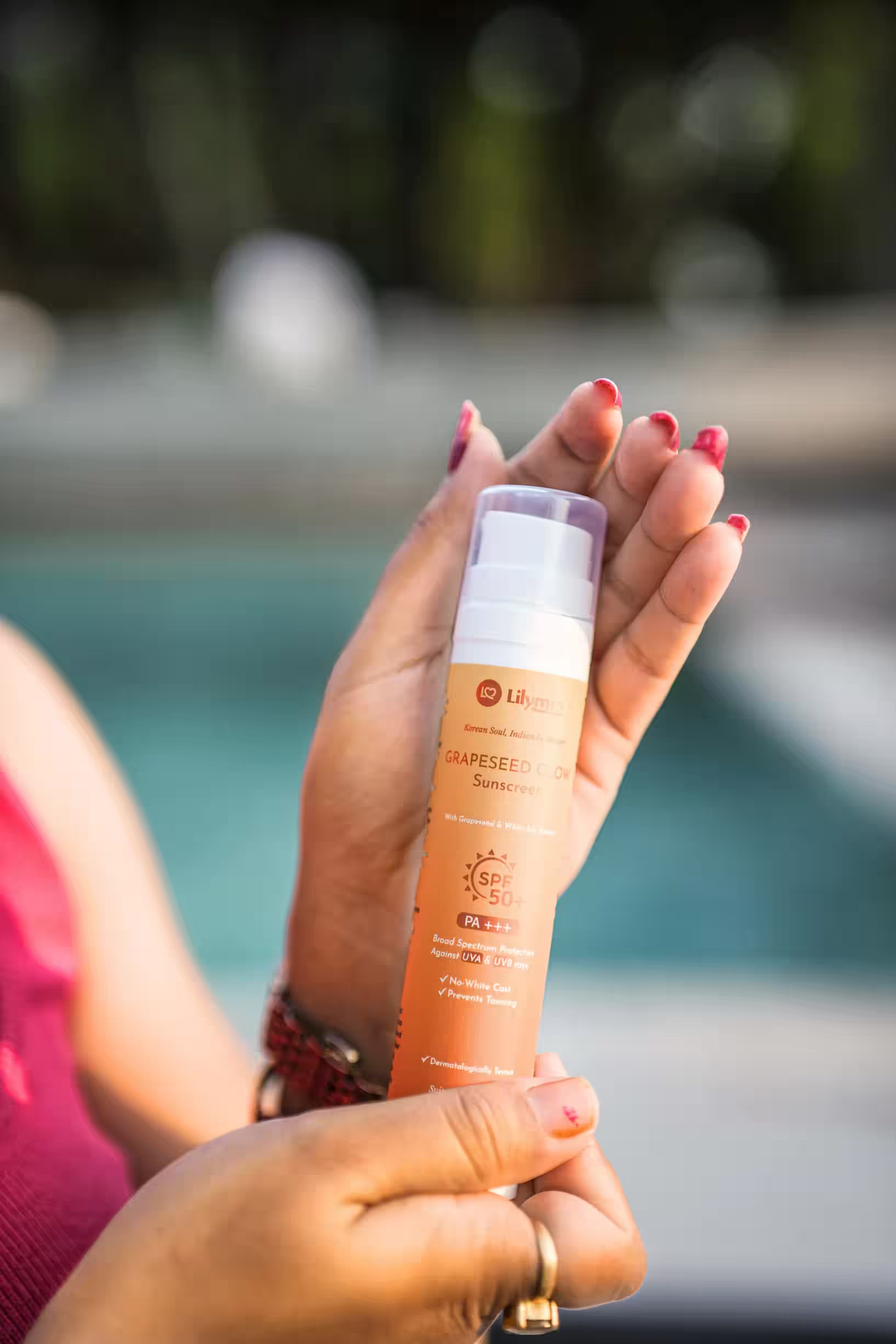 Follow with moisturizer and sunscreen. 