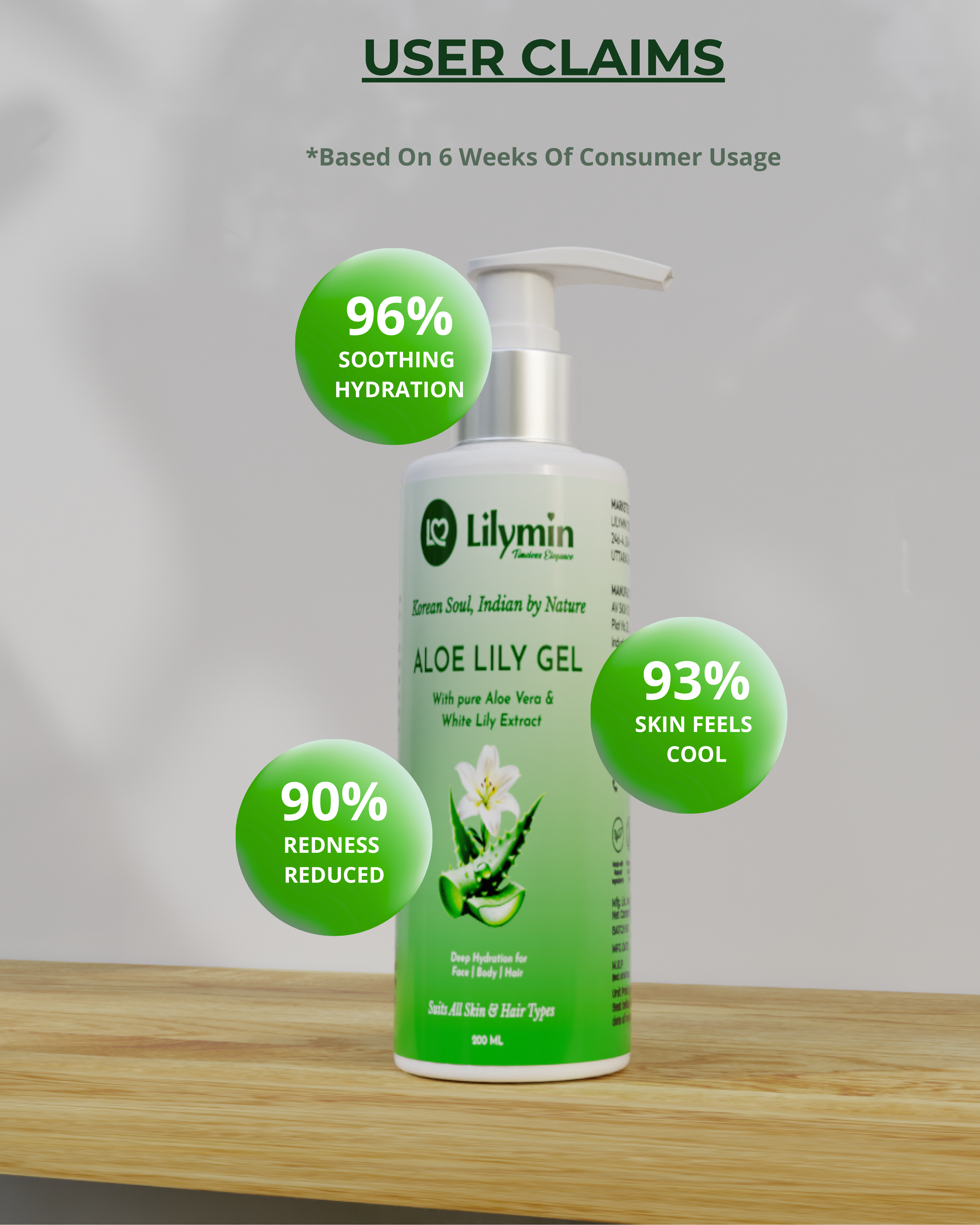 Lilymin Aloe Lily Gel 200ML