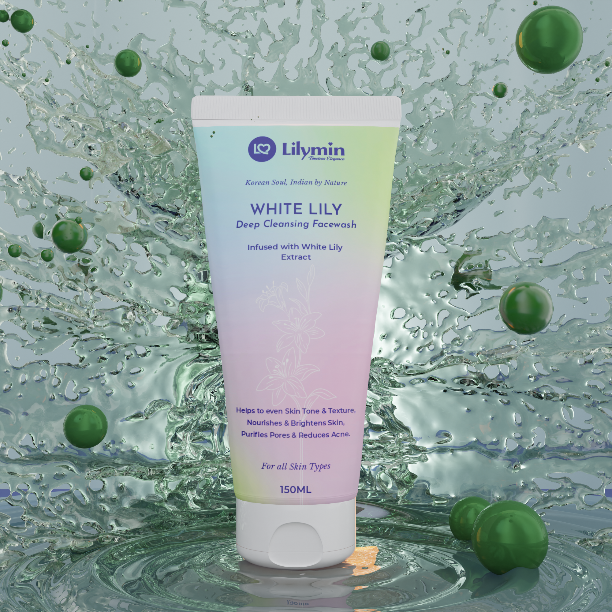 White Lily Deep Cleansing facewash 150ML